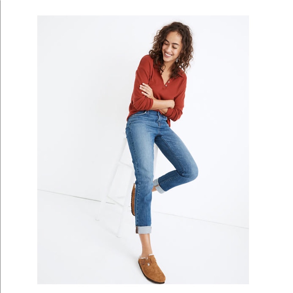 Madewell | The High Rise Slim Boy Jean